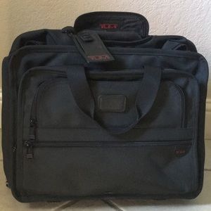 Tumi Gently Used Roller Briefcase